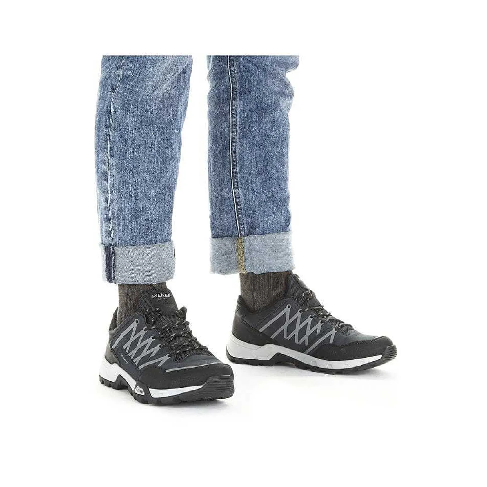 Rieker Sneakers-Men'S Sneaker Low Royal Blue