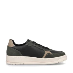 Rieker Sneakers-Men'S Sneaker Low Steel-Black Forest-Green