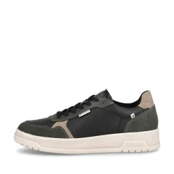 Rieker Sneakers-Men'S Sneaker Low Steel-Black Forest-Green