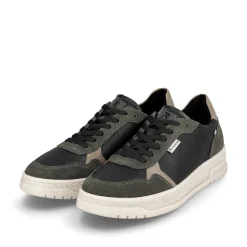 Rieker Sneakers-Men'S Sneaker Low Steel-Black Forest-Green