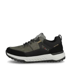 Rieker Sneakers-Men'S Sneaker Low Steel-Grey Deep-Black