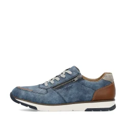 Rieker Sneakers-Men'S Sneaker Low Slate Blue