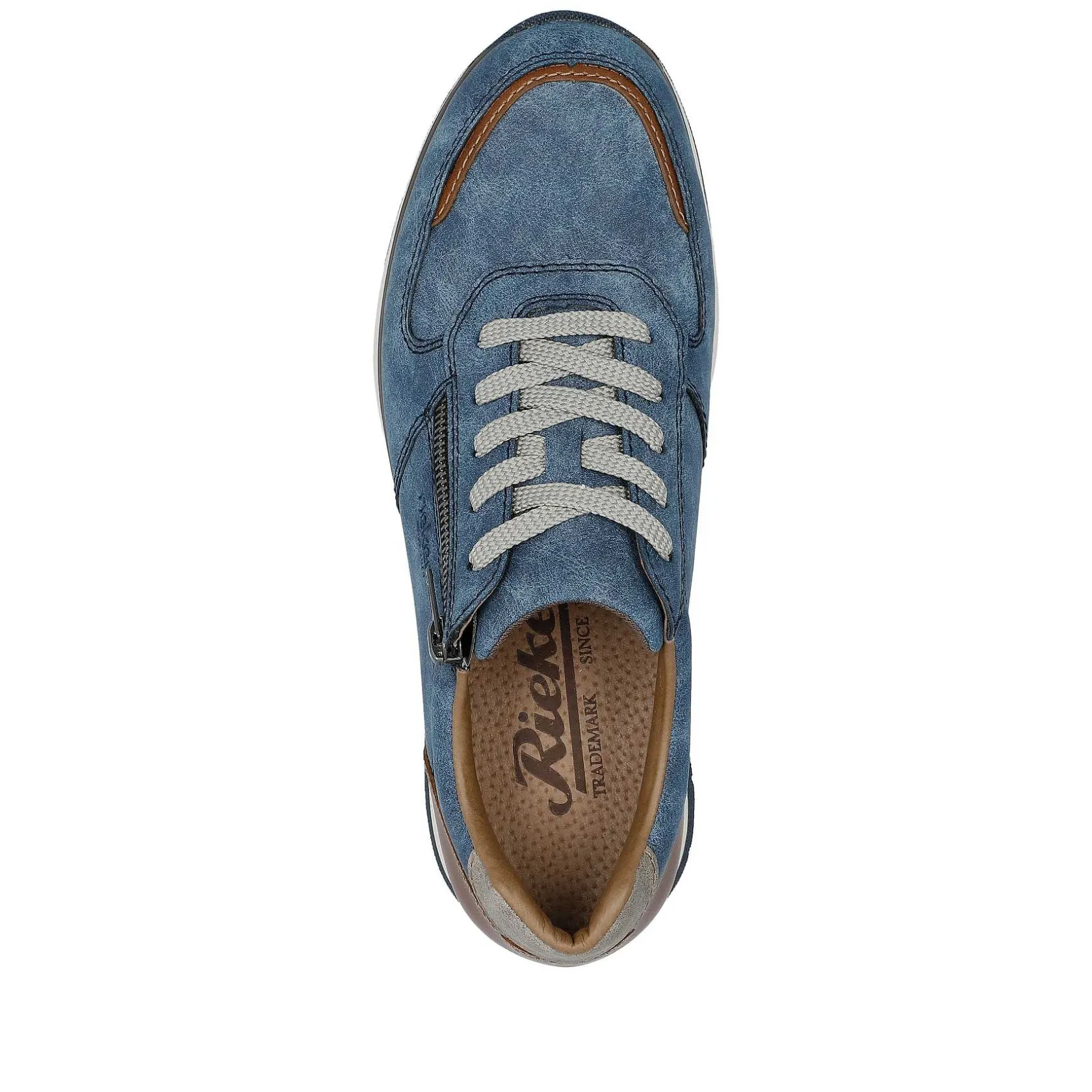 Rieker Sneakers-Men'S Sneaker Low Slate Blue