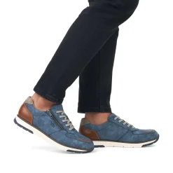 Rieker Sneakers-Men'S Sneaker Low Slate Blue