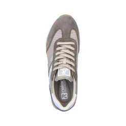 Rieker Sneakers-Men'S Sneaker Low Shadow-Grey Clay-Beige
