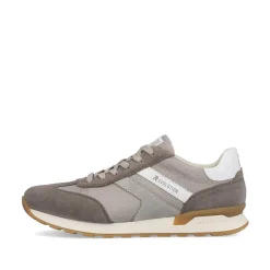 Rieker Sneakers-Men'S Sneaker Low Shadow-Grey Clay-Beige