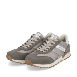 Rieker Sneakers-Men'S Sneaker Low Shadow-Grey Clay-Beige
