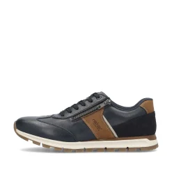 Rieker Sneakers-Men'S Sneaker Low Steel Blue
