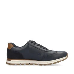 Rieker Sneakers-Men'S Sneaker Low Steel Blue