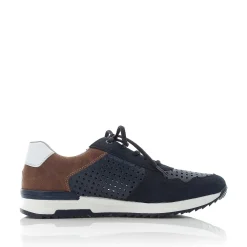 Rieker Sneakers-Men'S Sneaker Low Steel Blue