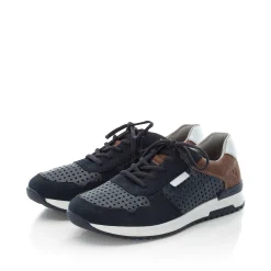 Rieker Sneakers-Men'S Sneaker Low Steel Blue