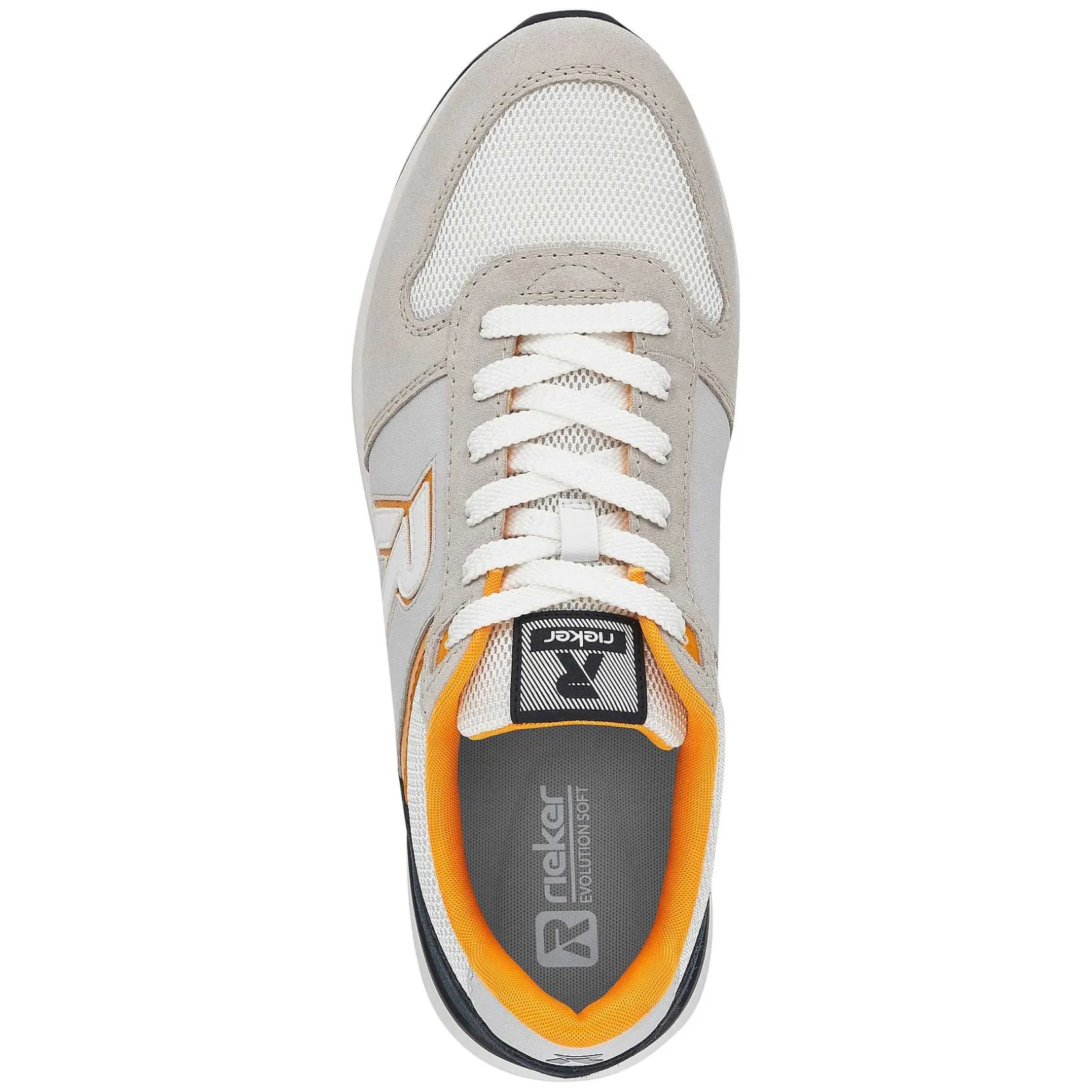 Rieker Sneakers-Men'S Sneaker Low Stone Grey