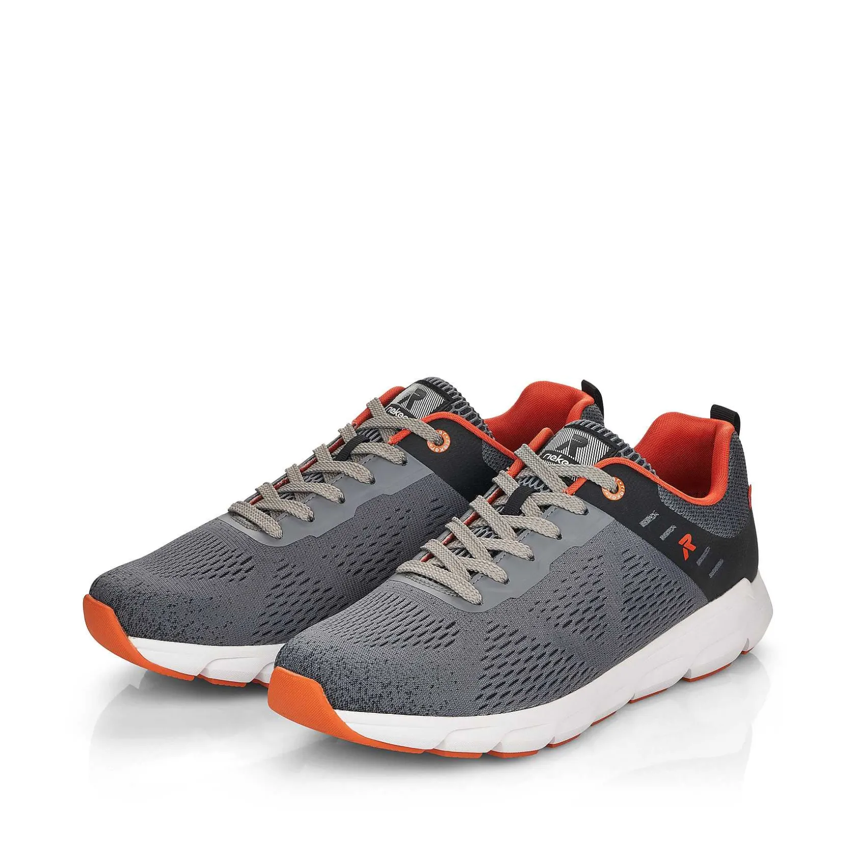 Rieker Sneakers-Men'S Sneaker Low Silver Grey