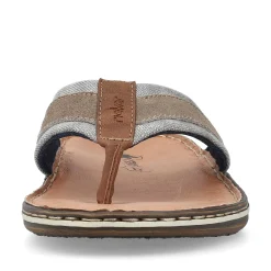 Rieker Summer Shoes-Men'S Toe Separator Light Brown