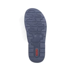 Rieker Mules & Slippers-Men'S Toe Separator Navy Blue-Brown