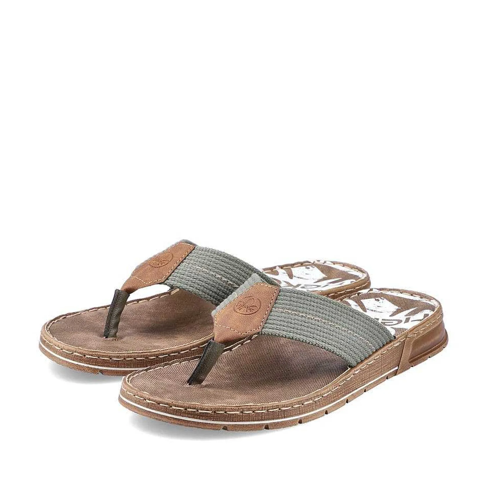 Rieker Mules & Slippers-Men'S Toe Separator Light Green