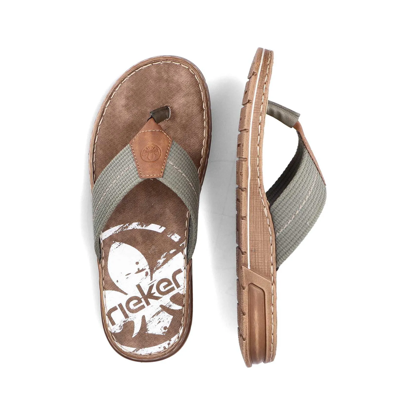 Rieker Mules & Slippers-Men'S Toe Separator Light Green