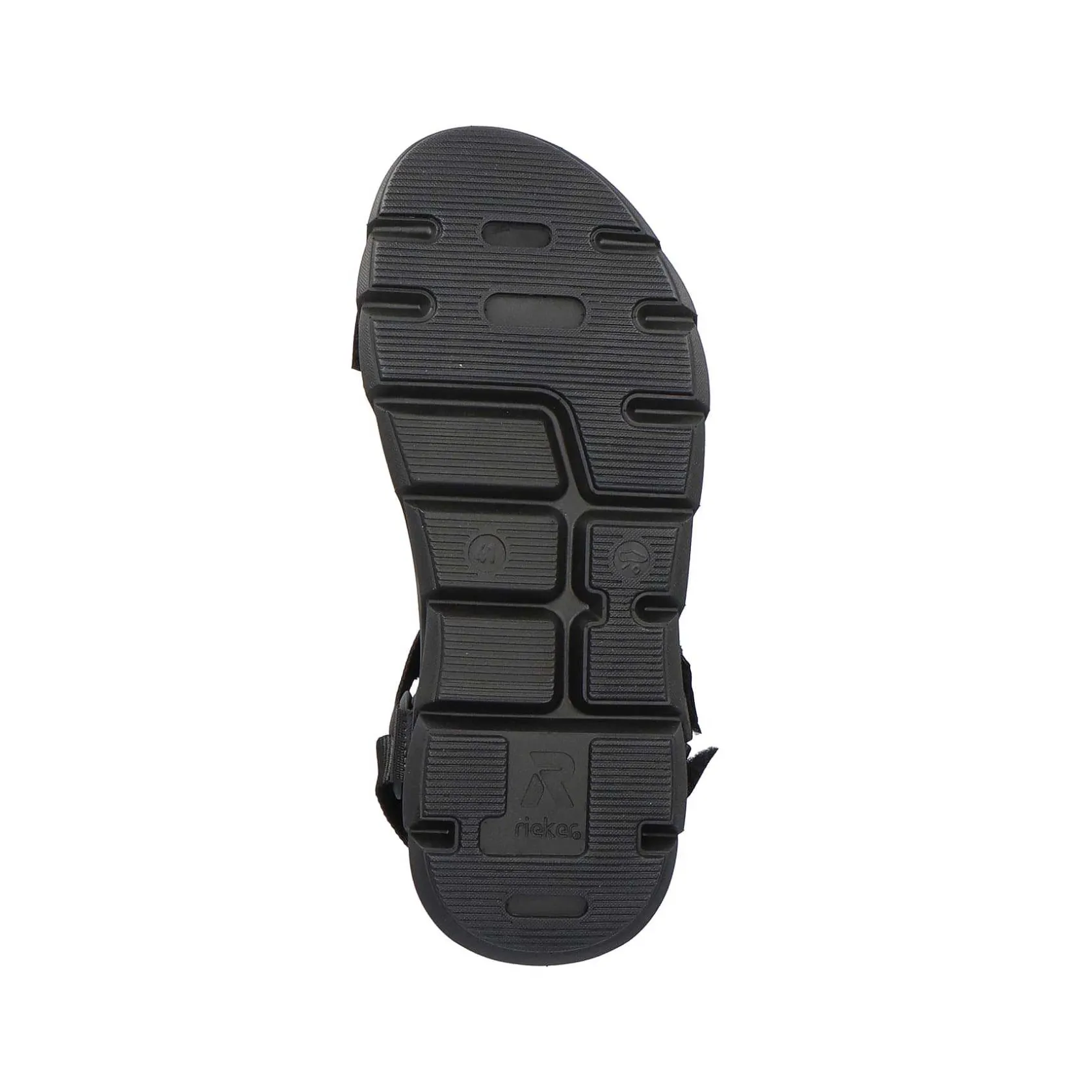 Rieker Sandals-Men'S Trekking Sandals Deep Black