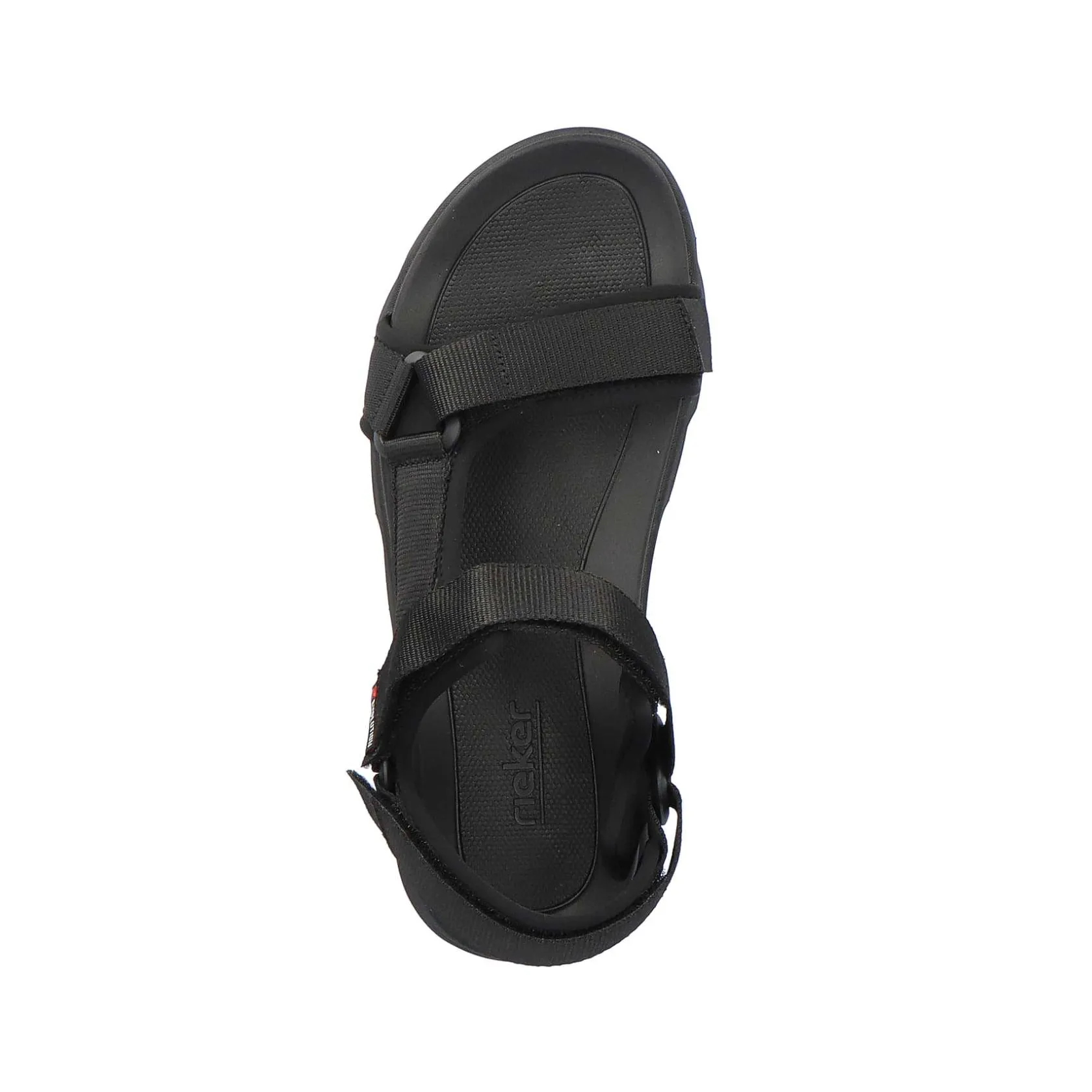 Rieker Sandals-Men'S Trekking Sandals Deep Black
