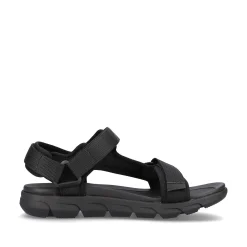 Rieker Sandals-Men'S Trekking Sandals Deep Black
