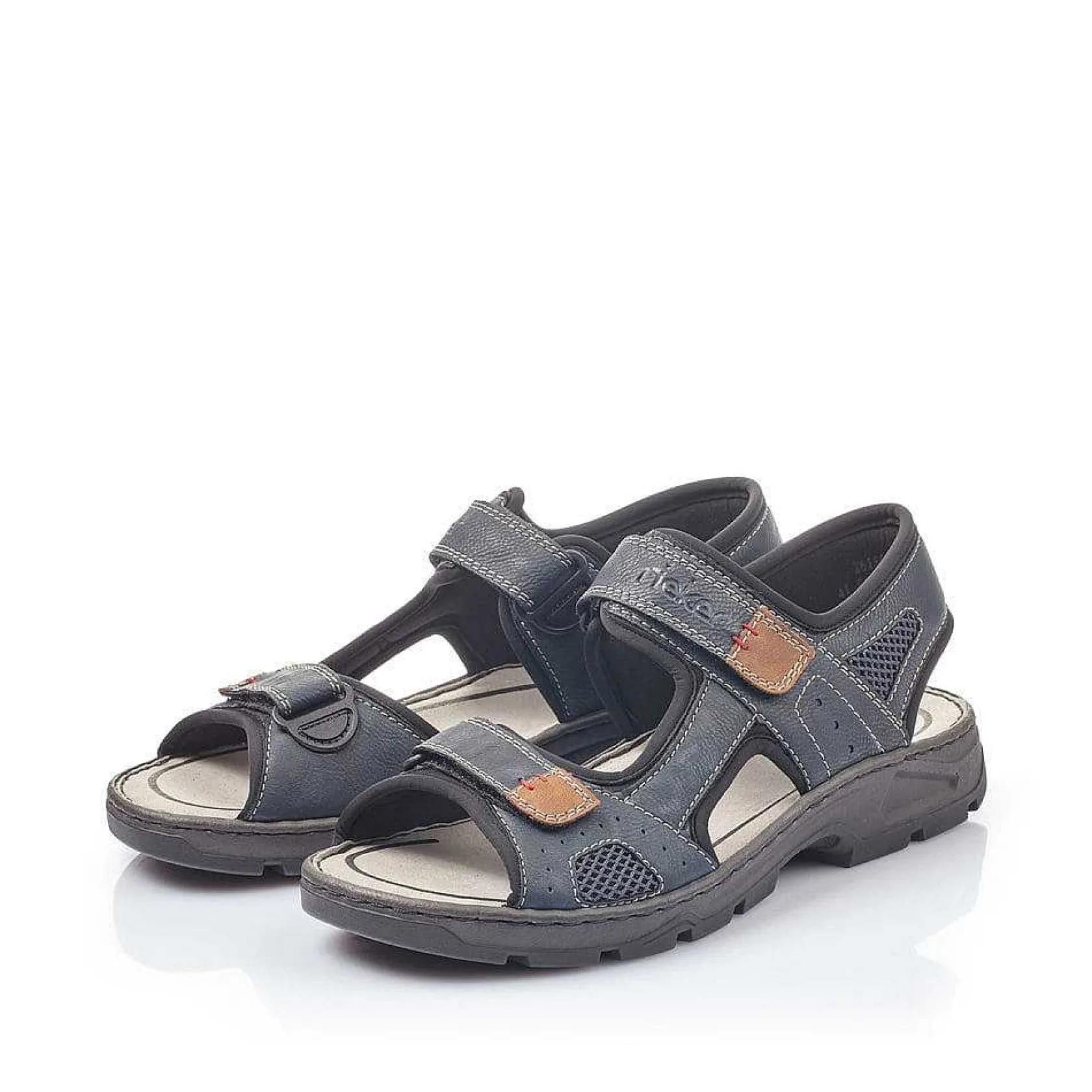 Rieker Sandals-Men'S Trekking Sandals Ocean Blue