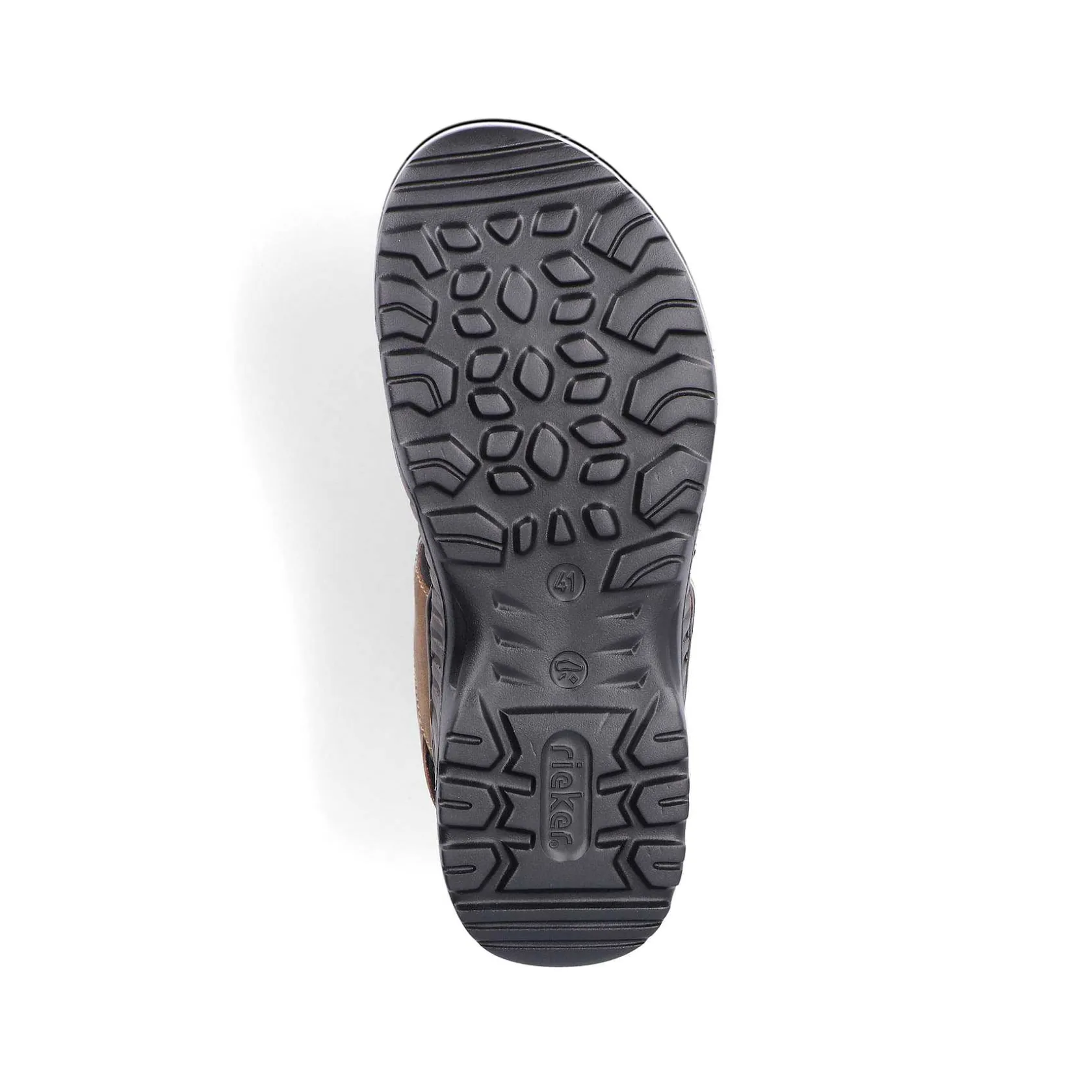 Rieker Sandals-Men'S Trekking Sandals Coffee Brown