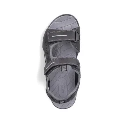 Rieker Sandals-Men'S Trekking Sandals Moon Grey