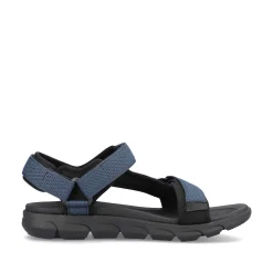 Rieker Sandals-Men'S Trekking Sandals Dark Blue