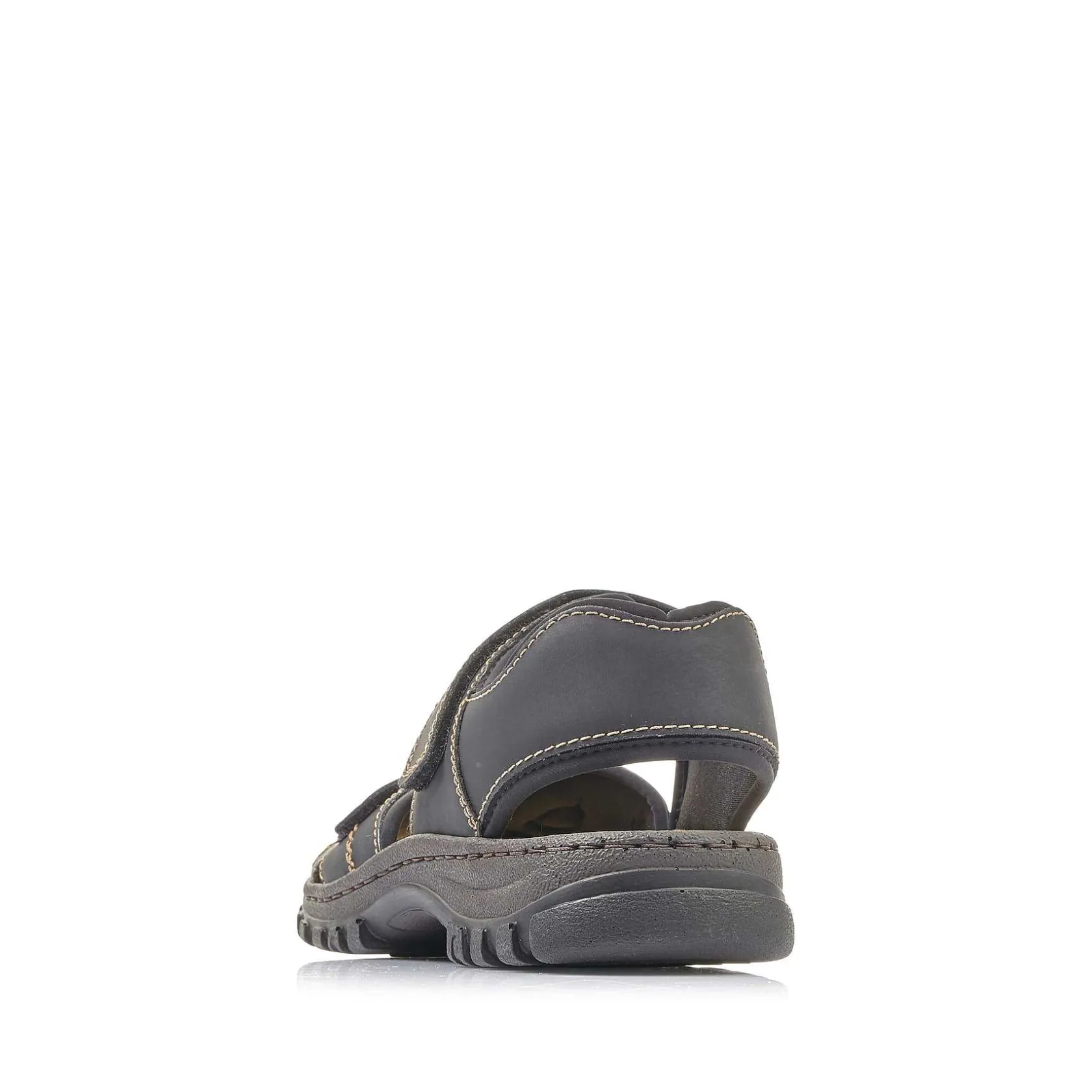 Rieker Sandals-Men'S Trekking Sandals Graphite Black