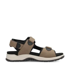 Rieker Sandals-Men'S Trekking Sandals Light Brown