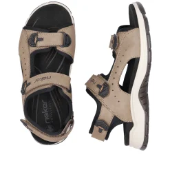 Rieker Sandals-Men'S Trekking Sandals Light Brown