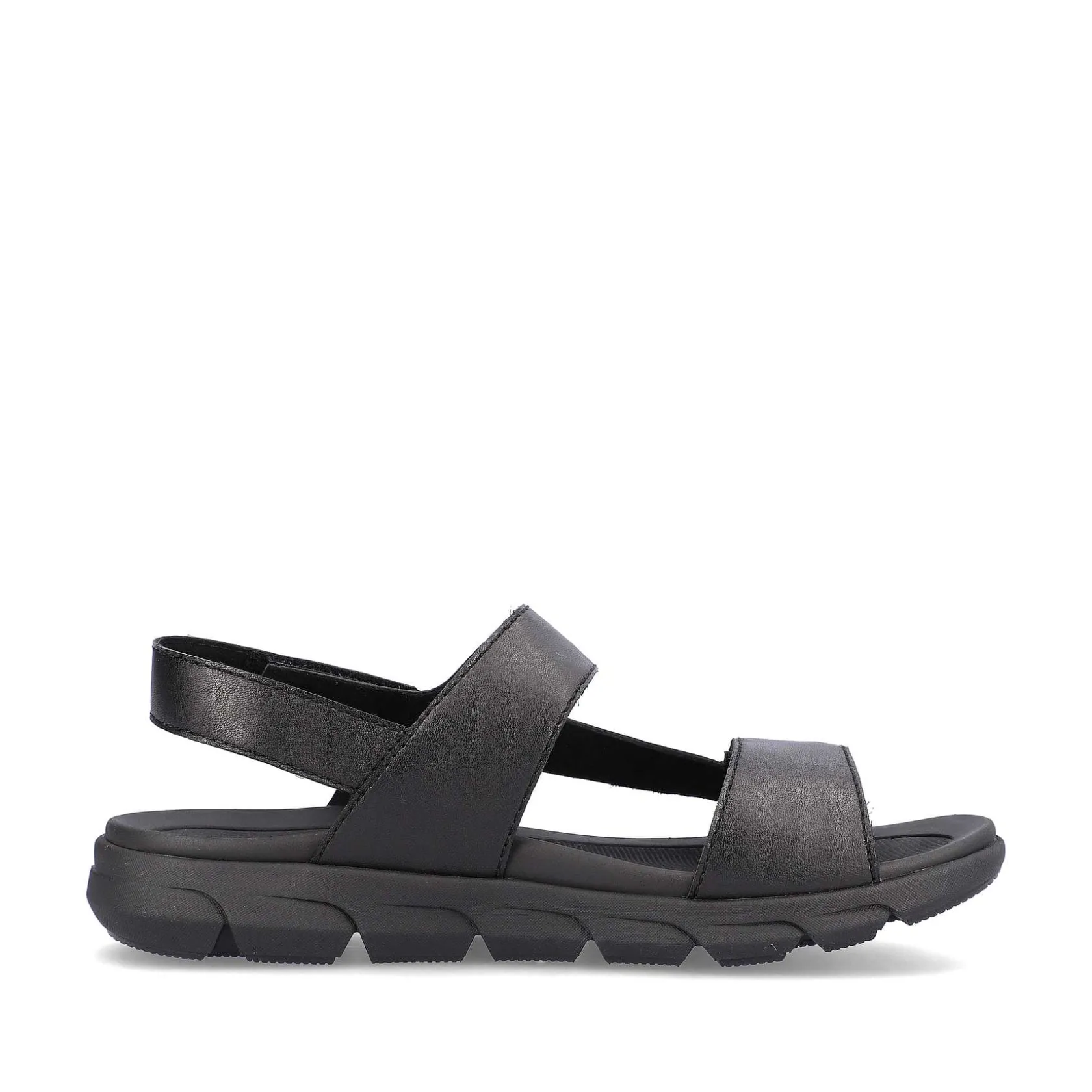 Rieker Sandals-Men'S Trekking Sandals Midnight Black