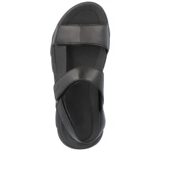 Rieker Sandals-Men'S Trekking Sandals Midnight Black
