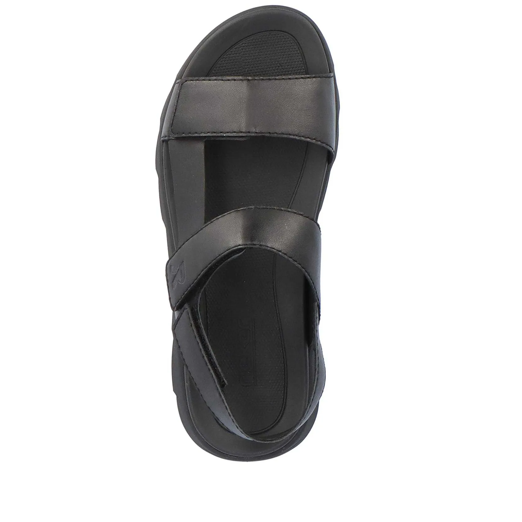 Rieker Sandals-Men'S Trekking Sandals Midnight Black