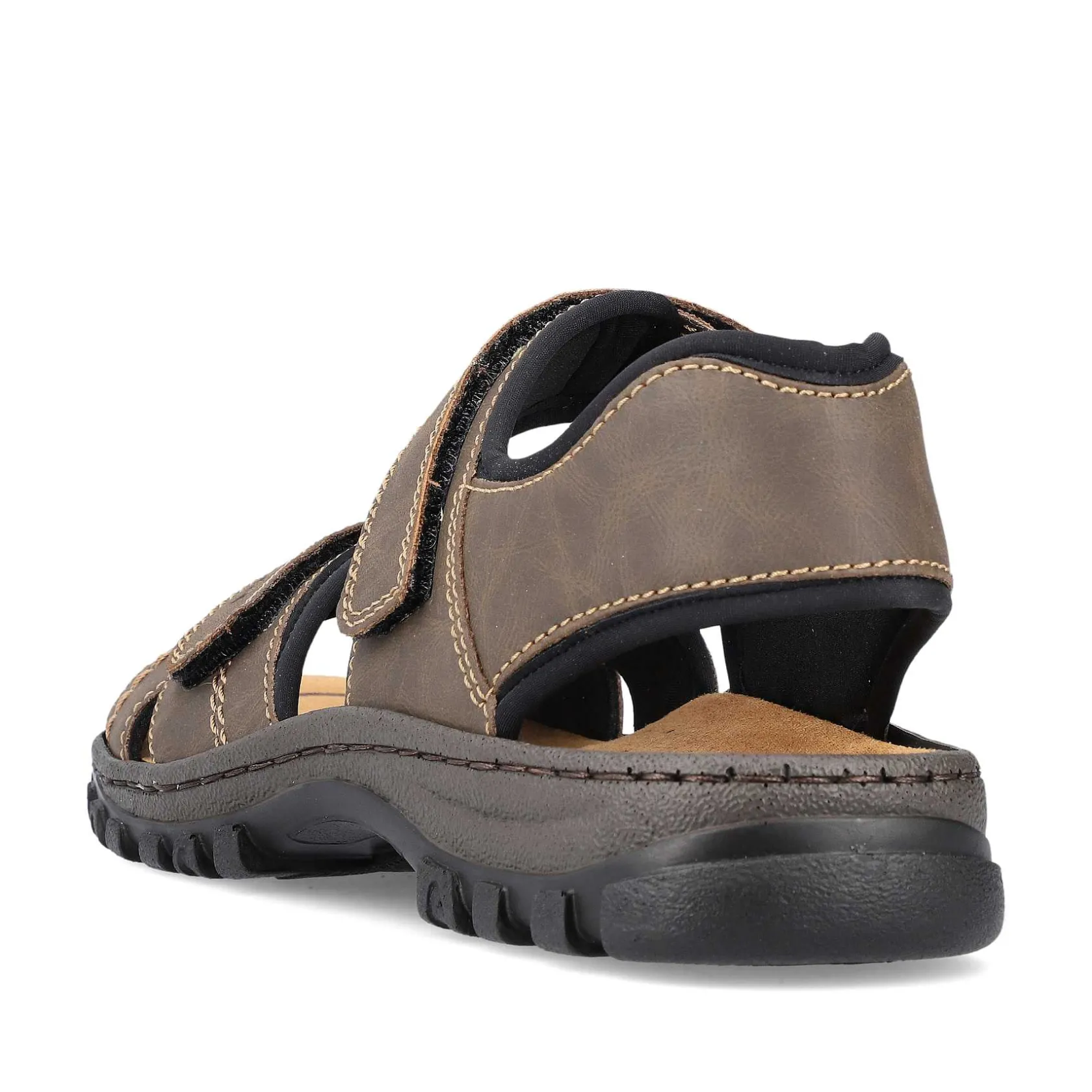 Rieker Sandals-Men'S Trekking Sandals Espresso Brown