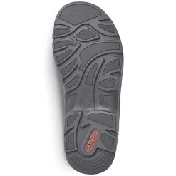 Rieker Sandals-Men'S Trekking Sandals Graphite Black
