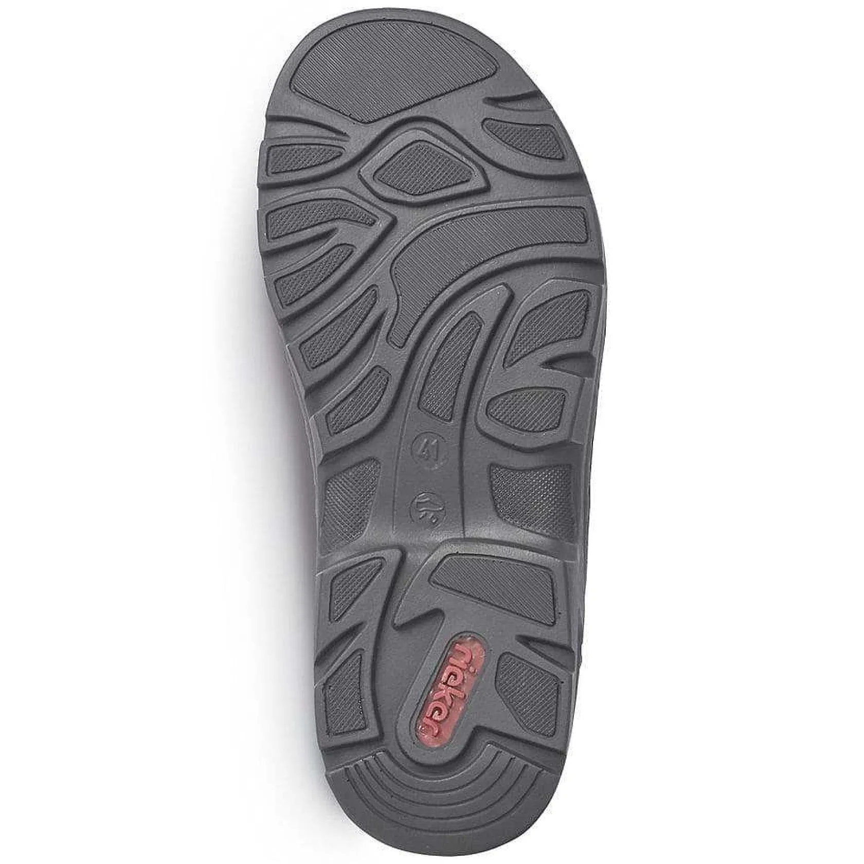 Rieker Sandals-Men'S Trekking Sandals Graphite Black