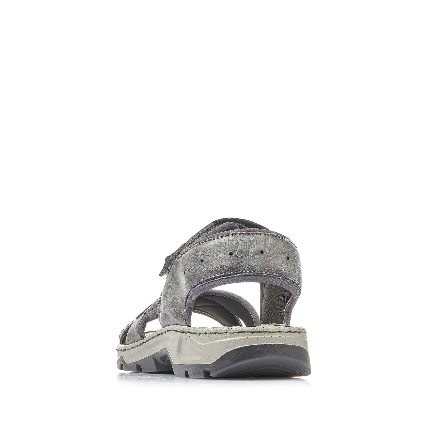 Rieker Sandals-Men'S Trekking Sandals Asphalt Gray