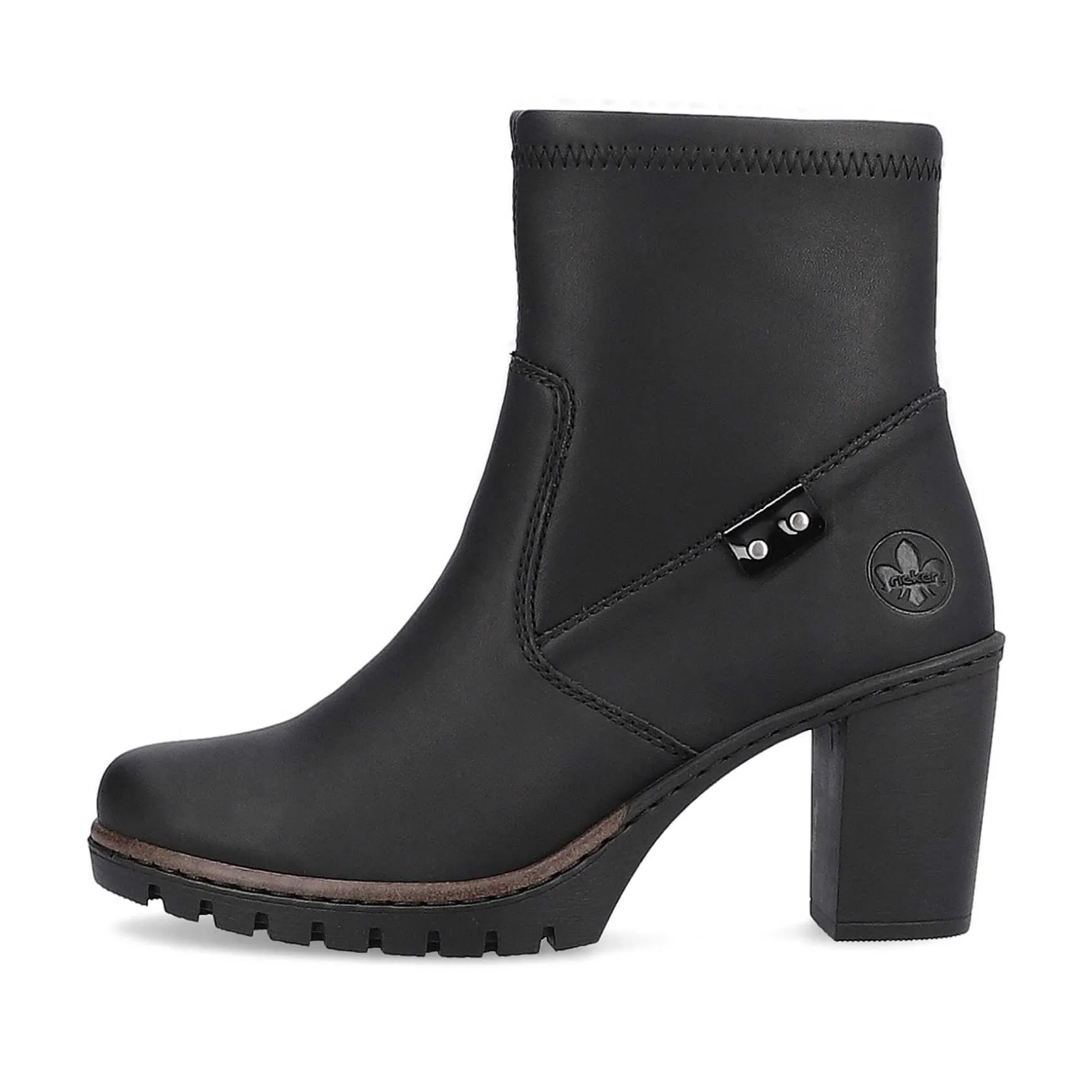 Rieker Ankle Boots & Boots-Women'S Ankle Boots Jet Black