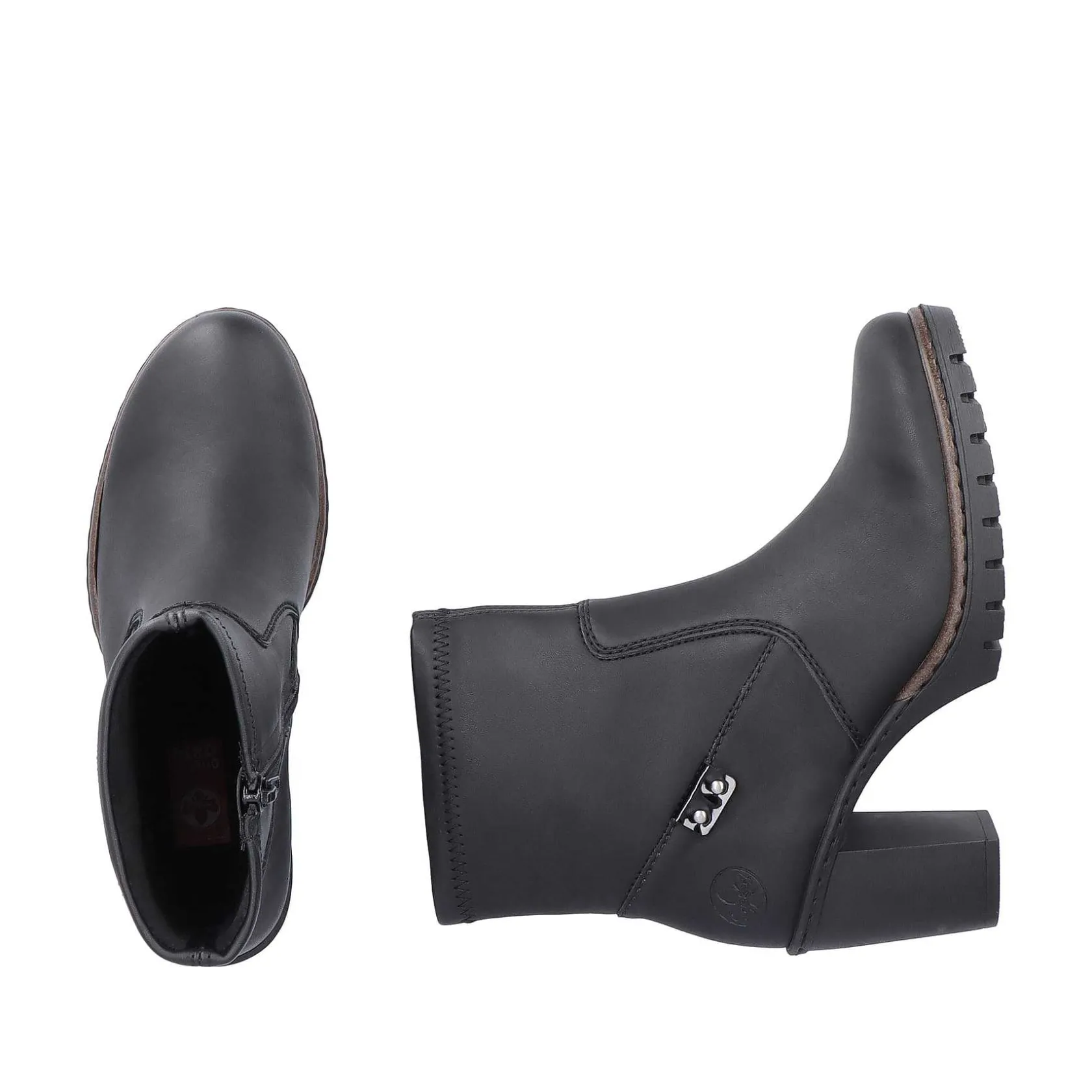Rieker Ankle Boots & Boots-Women'S Ankle Boots Jet Black