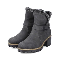 Rieker Ankle Boots & Boots-Women'S Ankle Boots Granite Gray