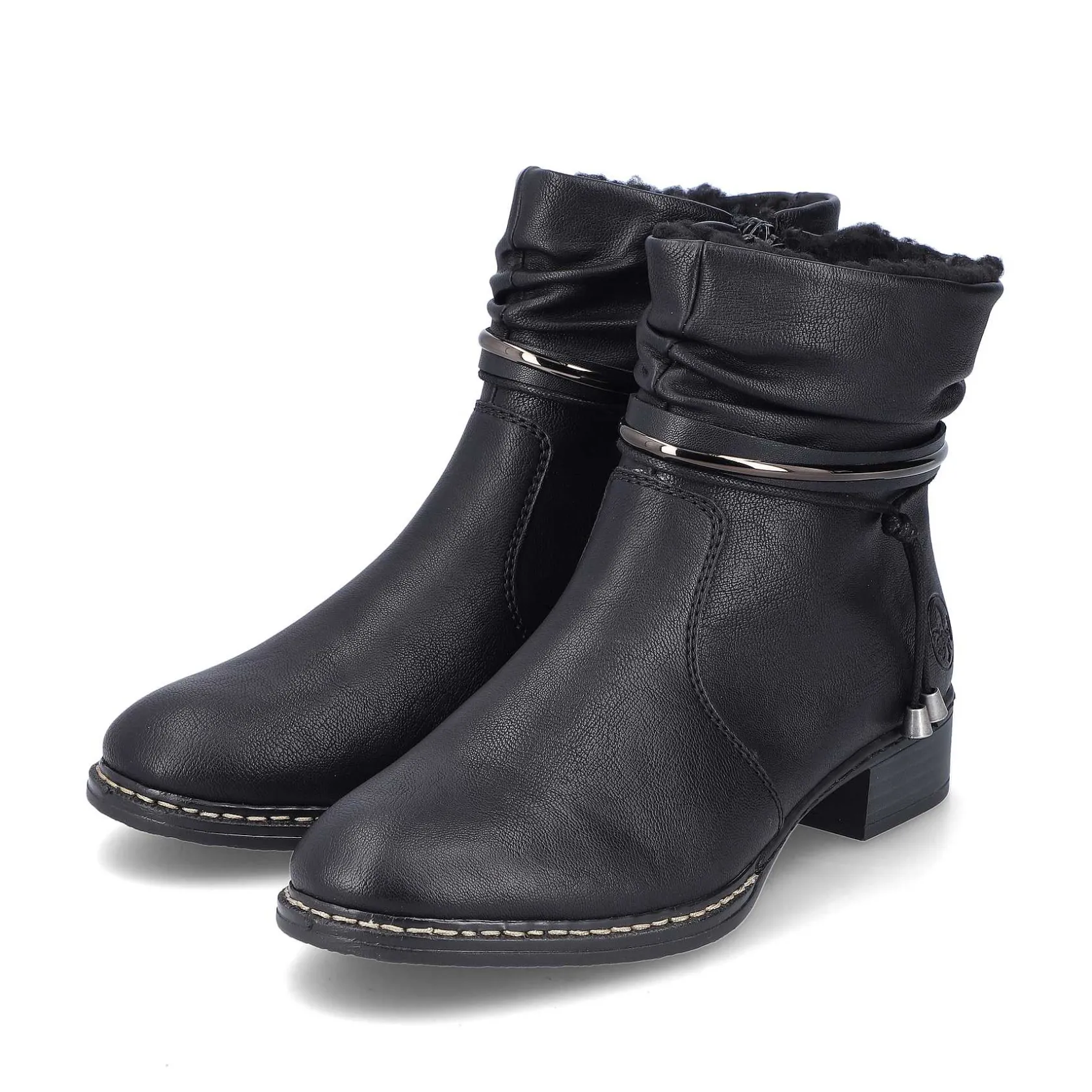Rieker Ankle Boots & Boots-Women'S Ankle Boots Night Black