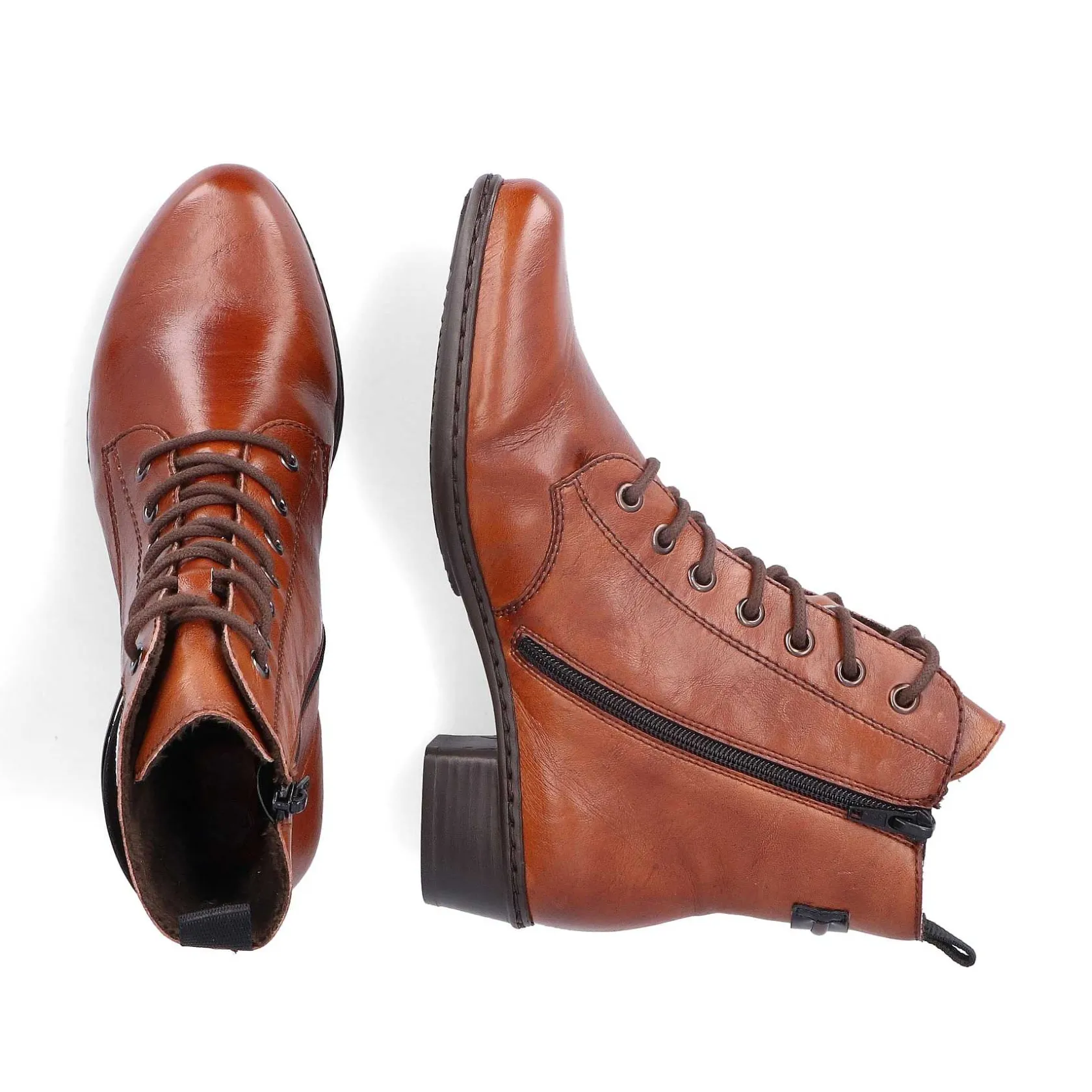 Rieker Ankle Boots & Boots-Women'S Ankle Boots Copper Brown