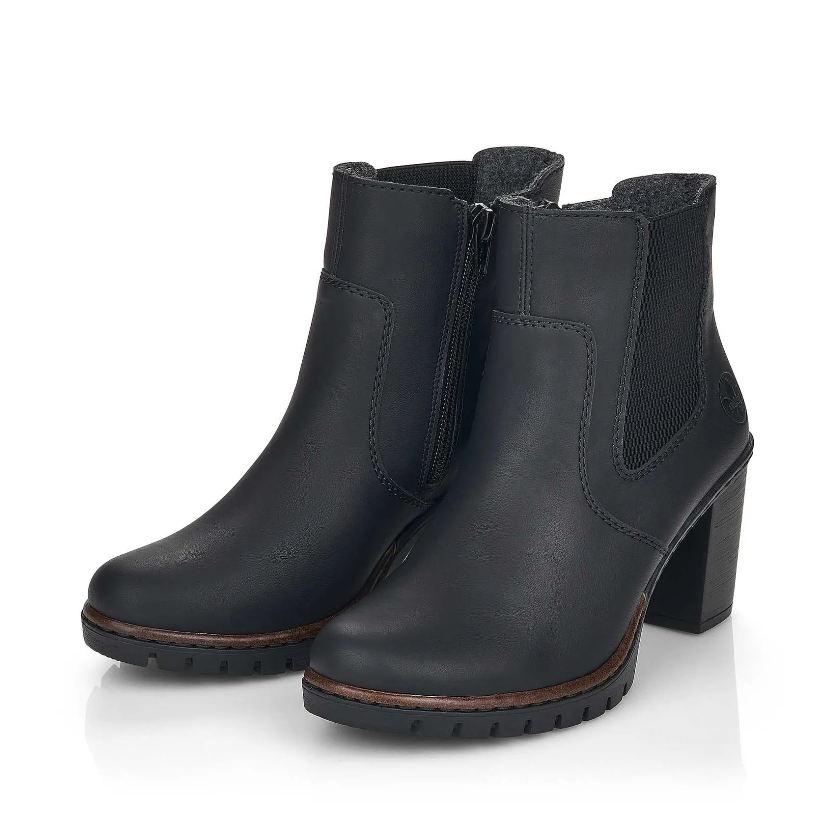 Rieker Ankle Boots & Boots-Women'S Ankle Boots Jet Black