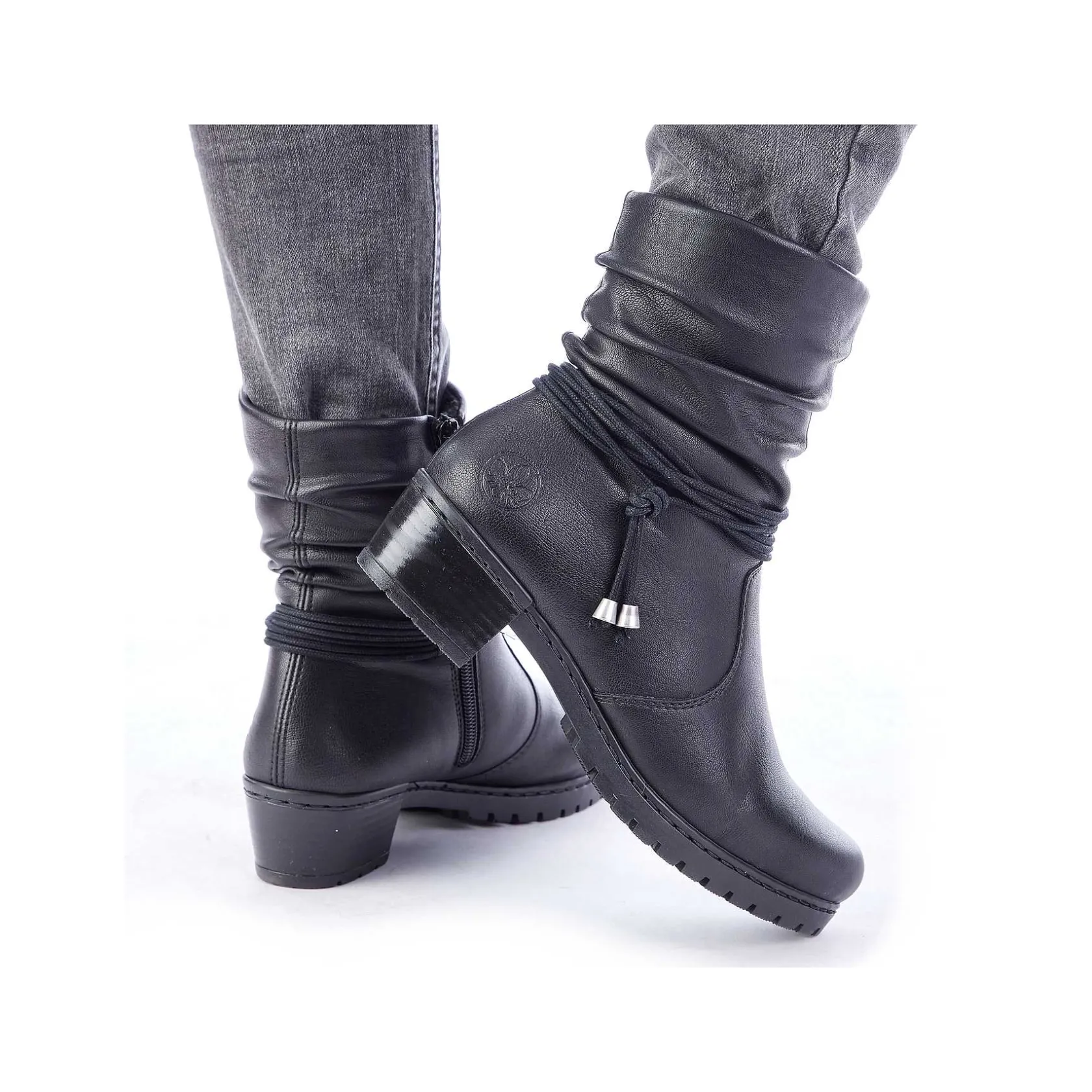 Rieker Ankle Boots & Boots-Women'S Ankle Boots Jet Black