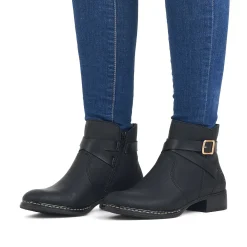 Rieker Ankle Boots & Boots-Women'S Ankle Boots Jet Black