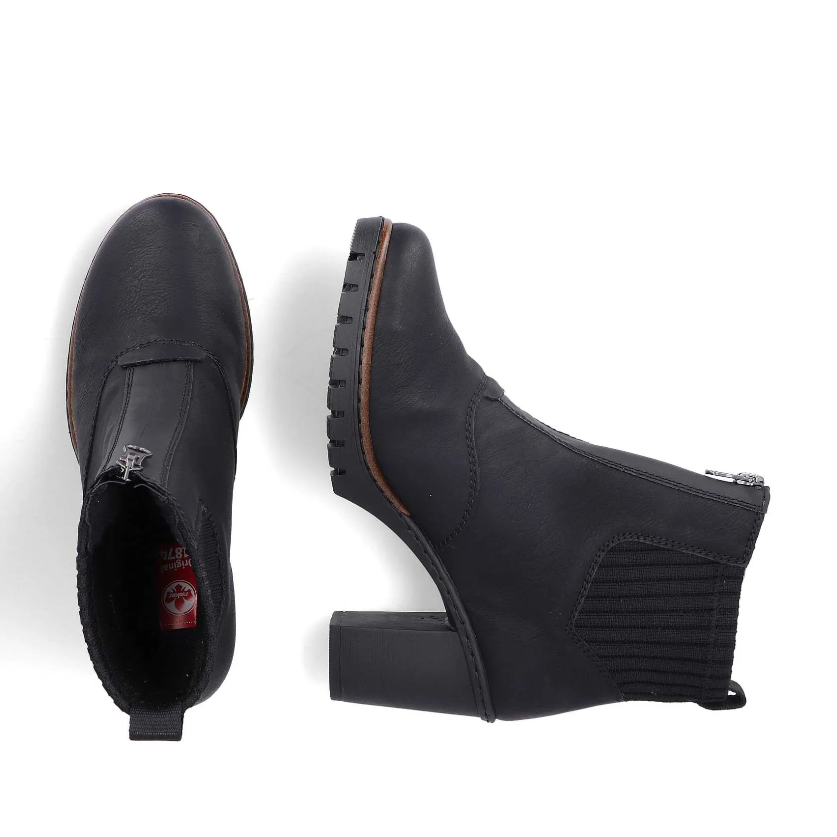 Rieker Ankle Boots & Boots-Women'S Ankle Boots Jet Black