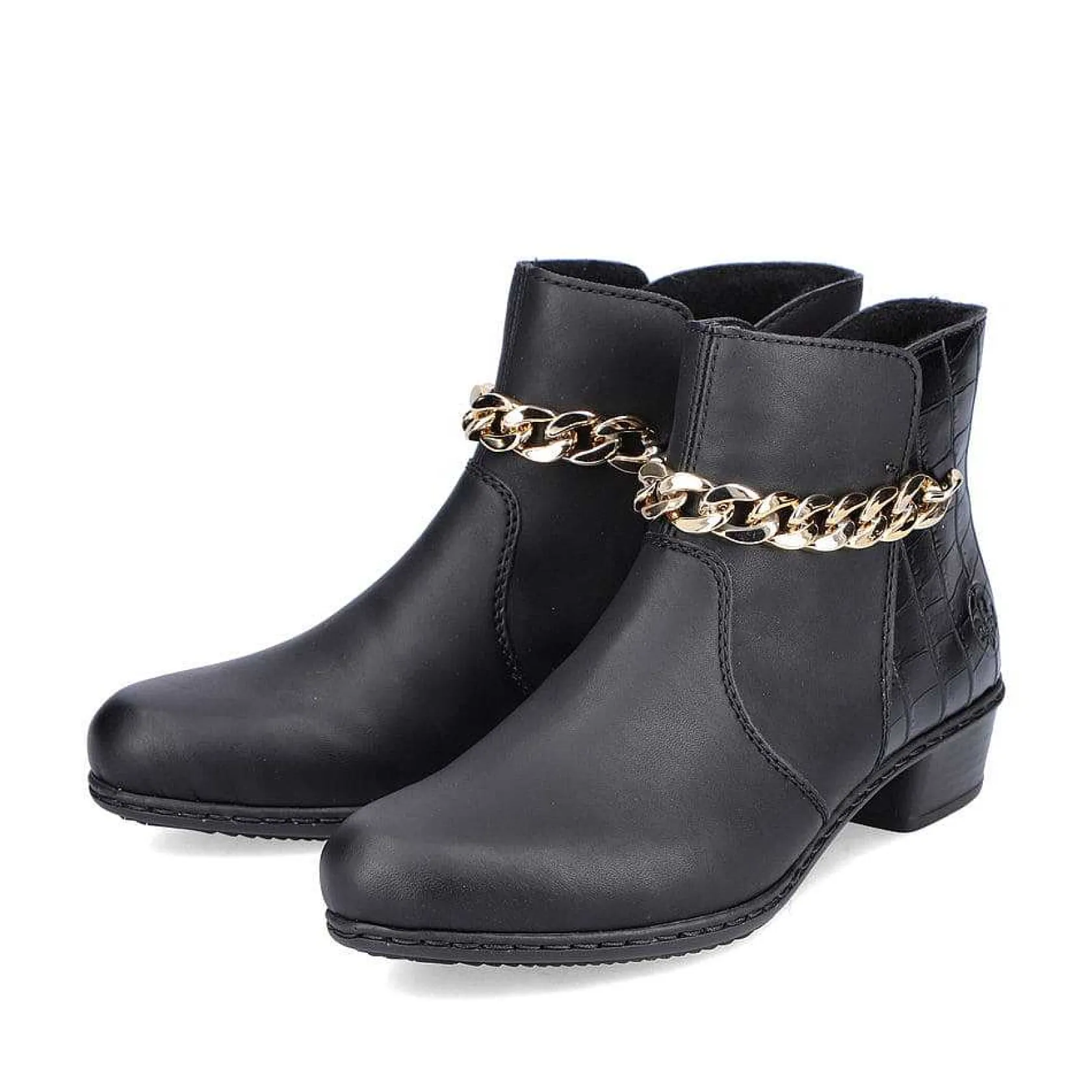 Rieker Ankle Boots & Boots-Women'S Ankle Boots Jet Black