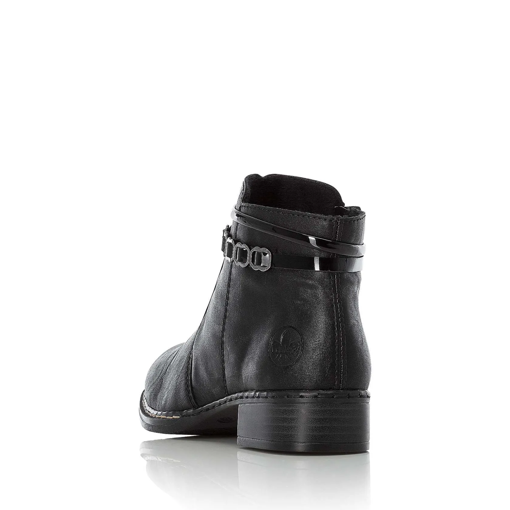Rieker Ankle Boots & Boots-Women'S Ankle Boots Graphite Black