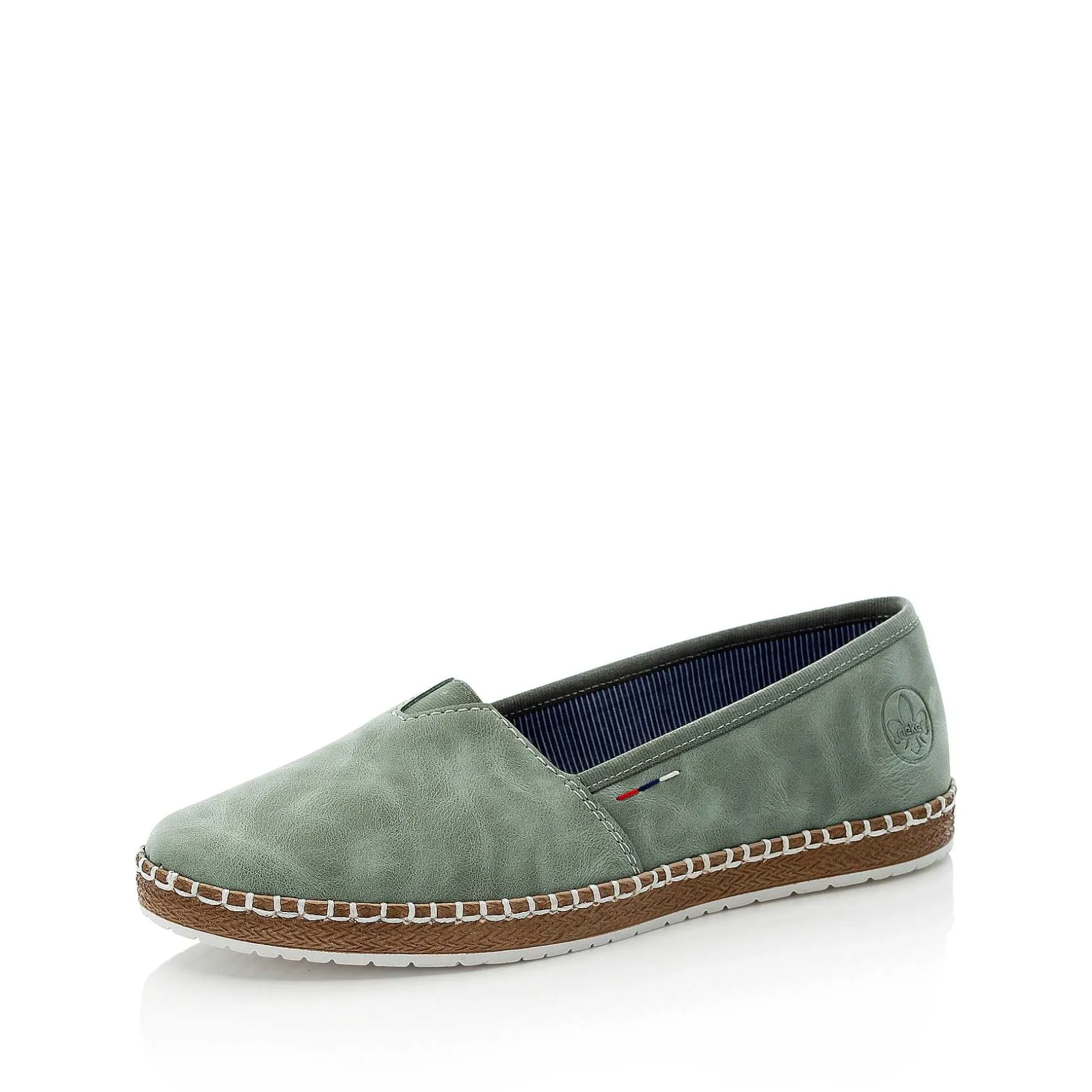 Rieker Summer Shoes-Women'S Ballerinas Grass Green
